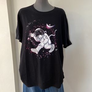 Nike Air short sleeve T-shirt Tee Moon Astronaut space walker motive L